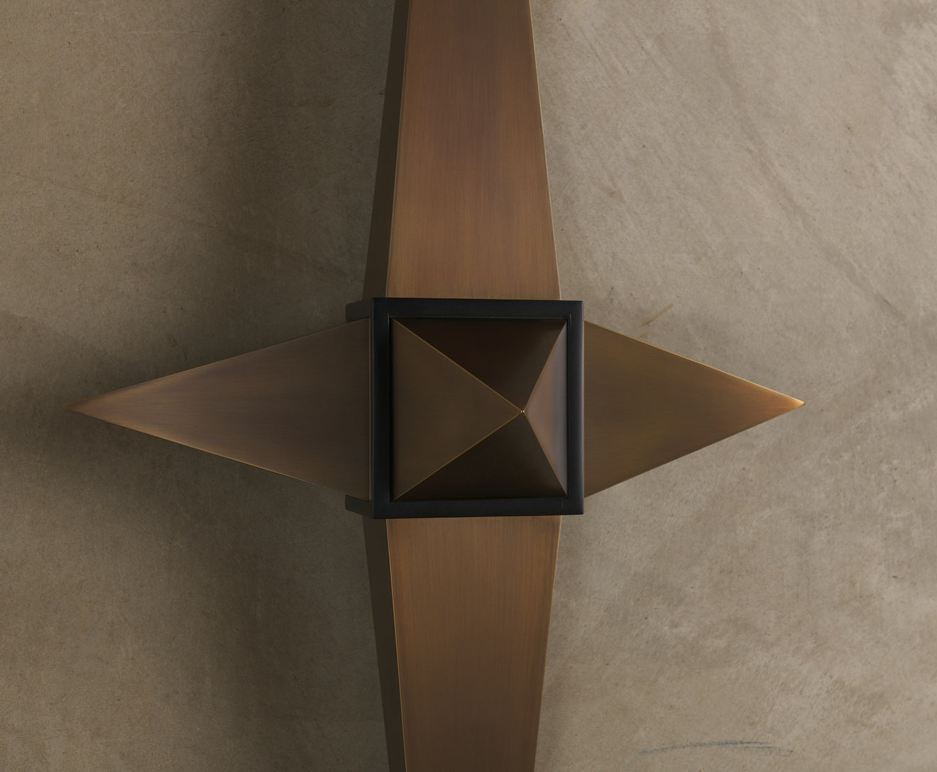 COMPASS SCONCE BY LIKA MOORE